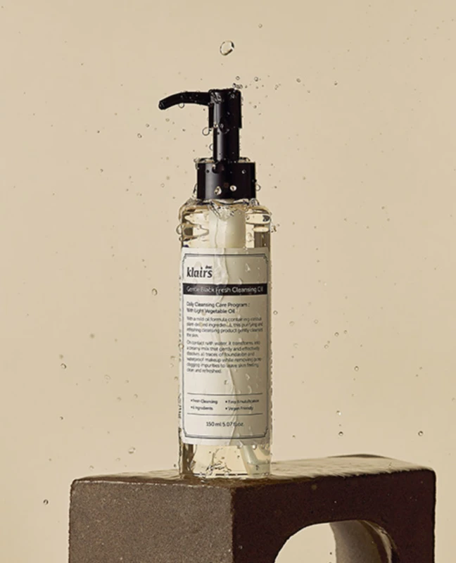 [dear Klairs] Gentle Black Fresh Cleansing Oil
