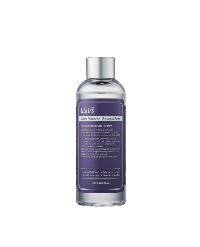 [dear Klairs] Supple Preparation Unscented Toner